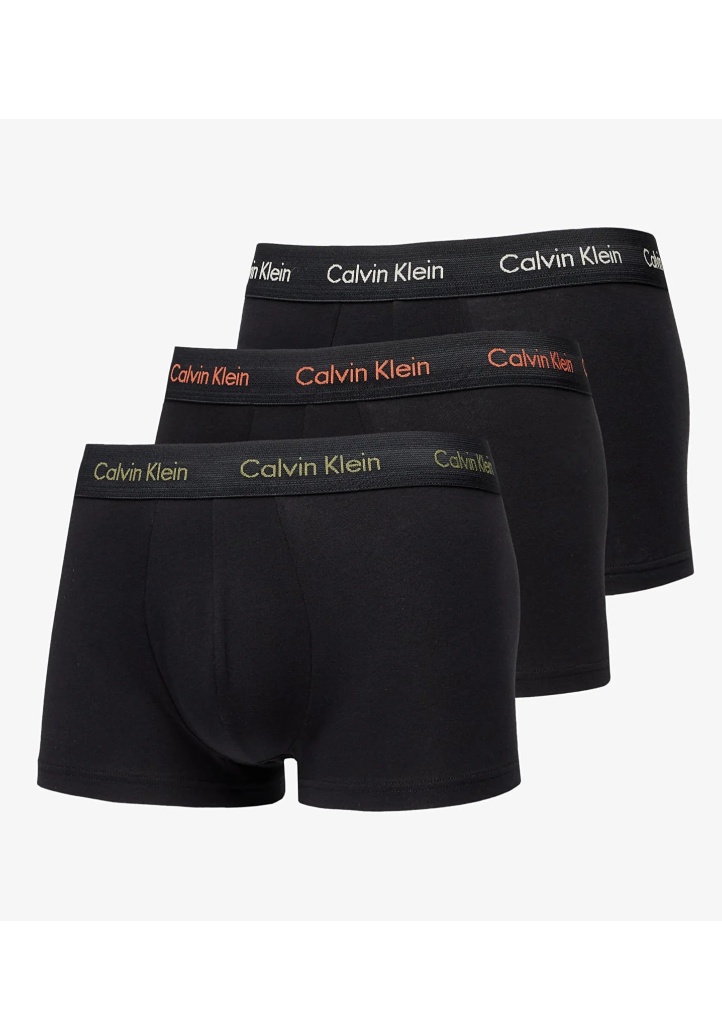 Pánské boxerky Calvin Klein U2662G MWO 3PACK L Černá