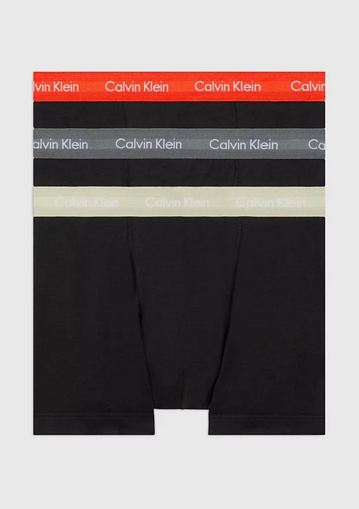 Pánské boxerky Calvin Klein U2662G MWR 3pack M Černá