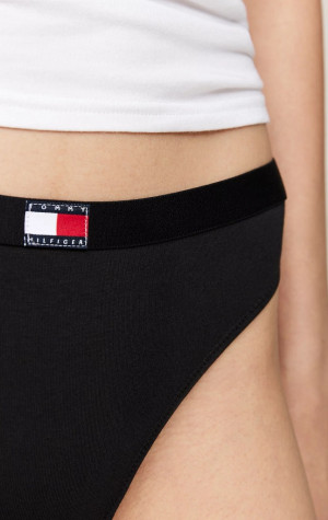 Dámská tanga Tommy Hilfiger UW0UW05641 3pack