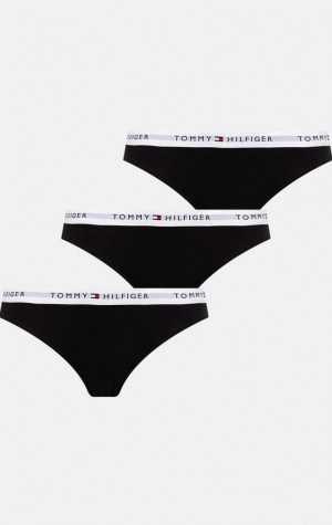 Dámská tanga Tommy Hilfiger UW0UW05530 3PACK