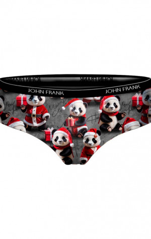 Dámské kahotky John frank WJFD-H63-CH-SANTA PANDA