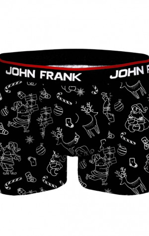 Pánske boxerky John Frank JFBD50-CH-SHINING XMAS