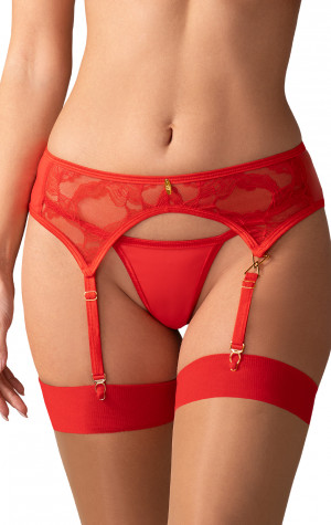 Elegantní podvazkový pás Aliosa garter belt - Obsessive