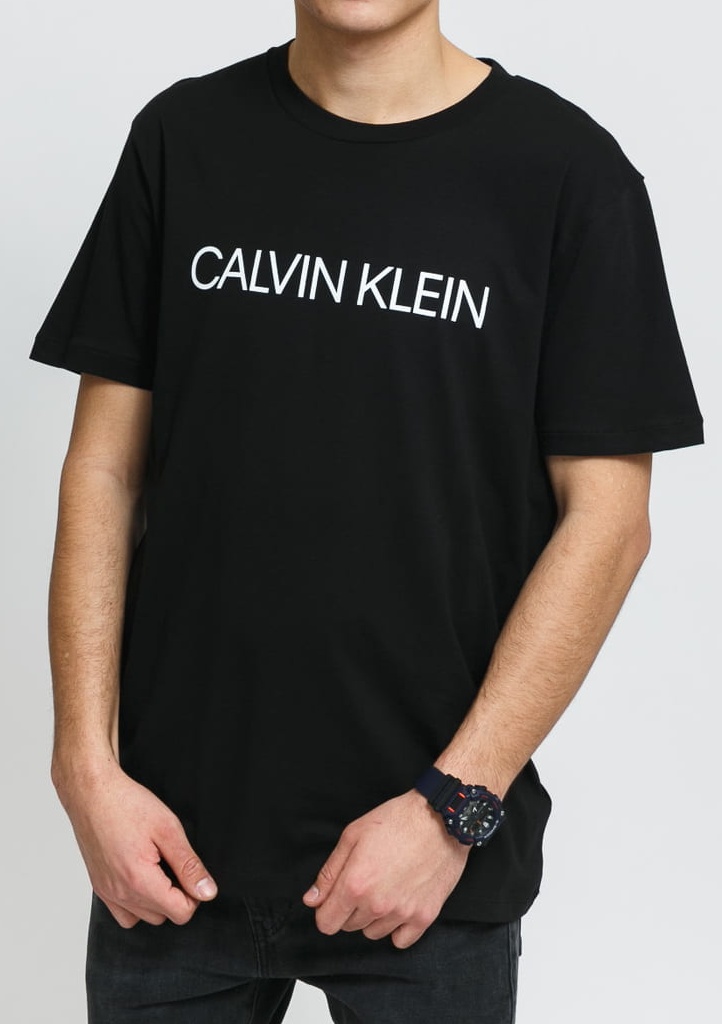 Pánské tričko Calvin Klein KM0KM00605 M Černá