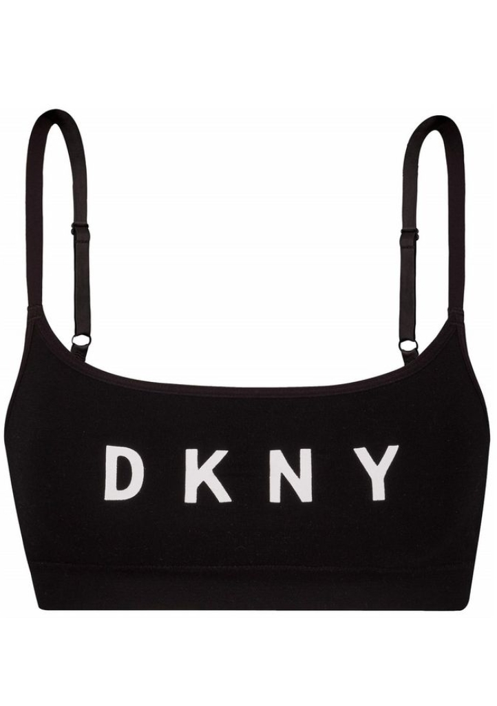 Obrázok DKNY Športová podprsenka DKNY čierna čierno-biela S