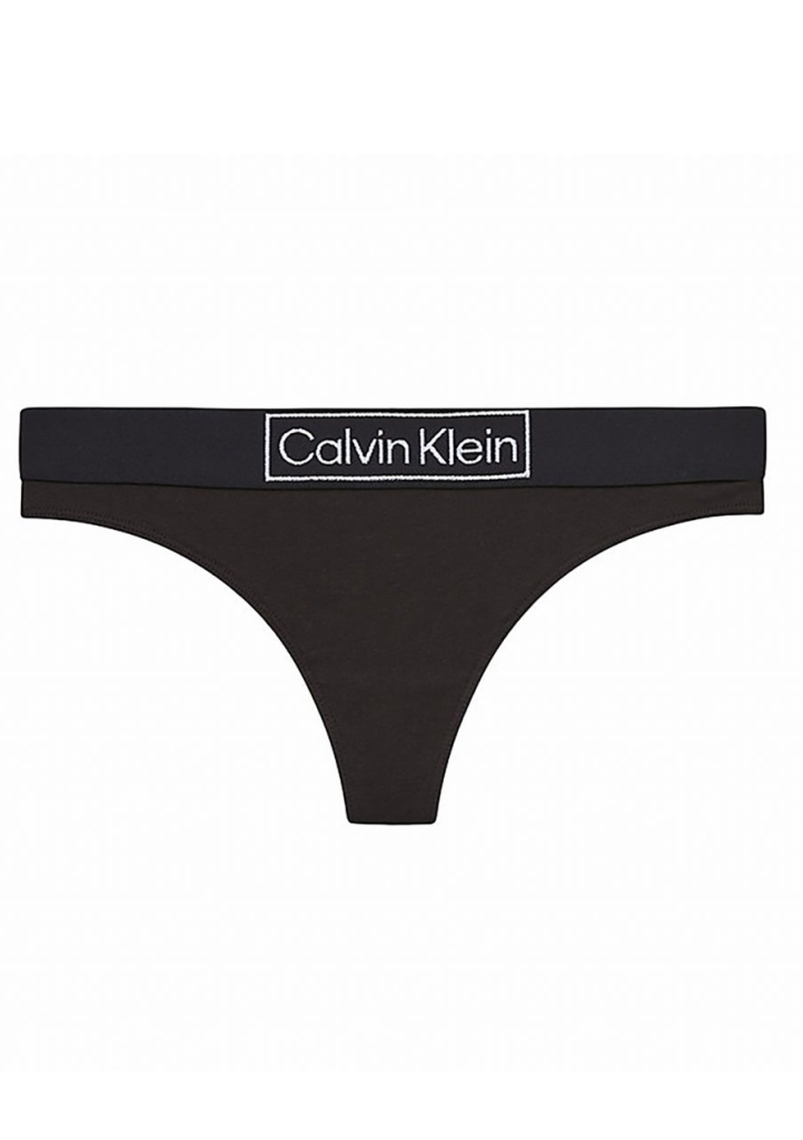 Dámská tanga Calvin Klein QF6774 M Černá