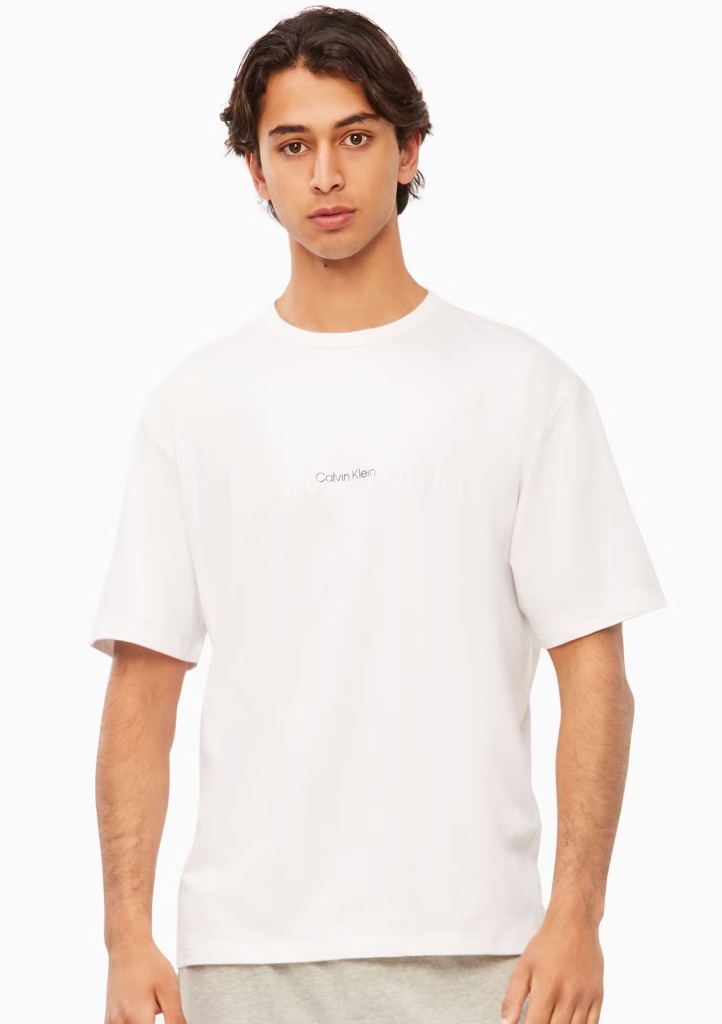 Pánské tričko Calvin Klein NM2355 XL Bílá