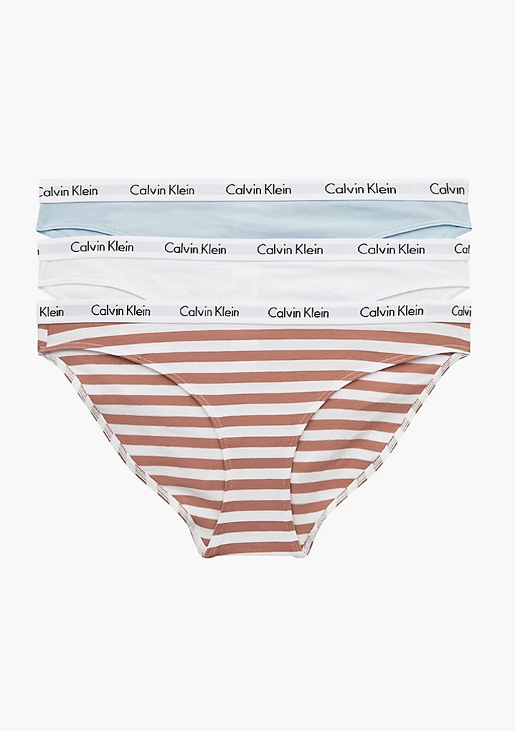Dámské kalhotky Calvin Klein QD3588 3PACK 642 M Mix