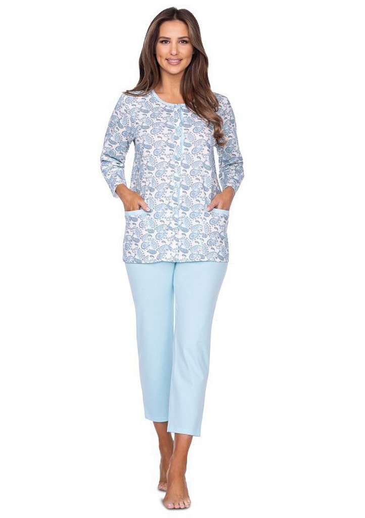 Dámské pyžamo Regina 608 XL Sv. modrá